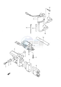 DF 9.9A drawing Rectifier/Ignition Coil Non-Remote Control