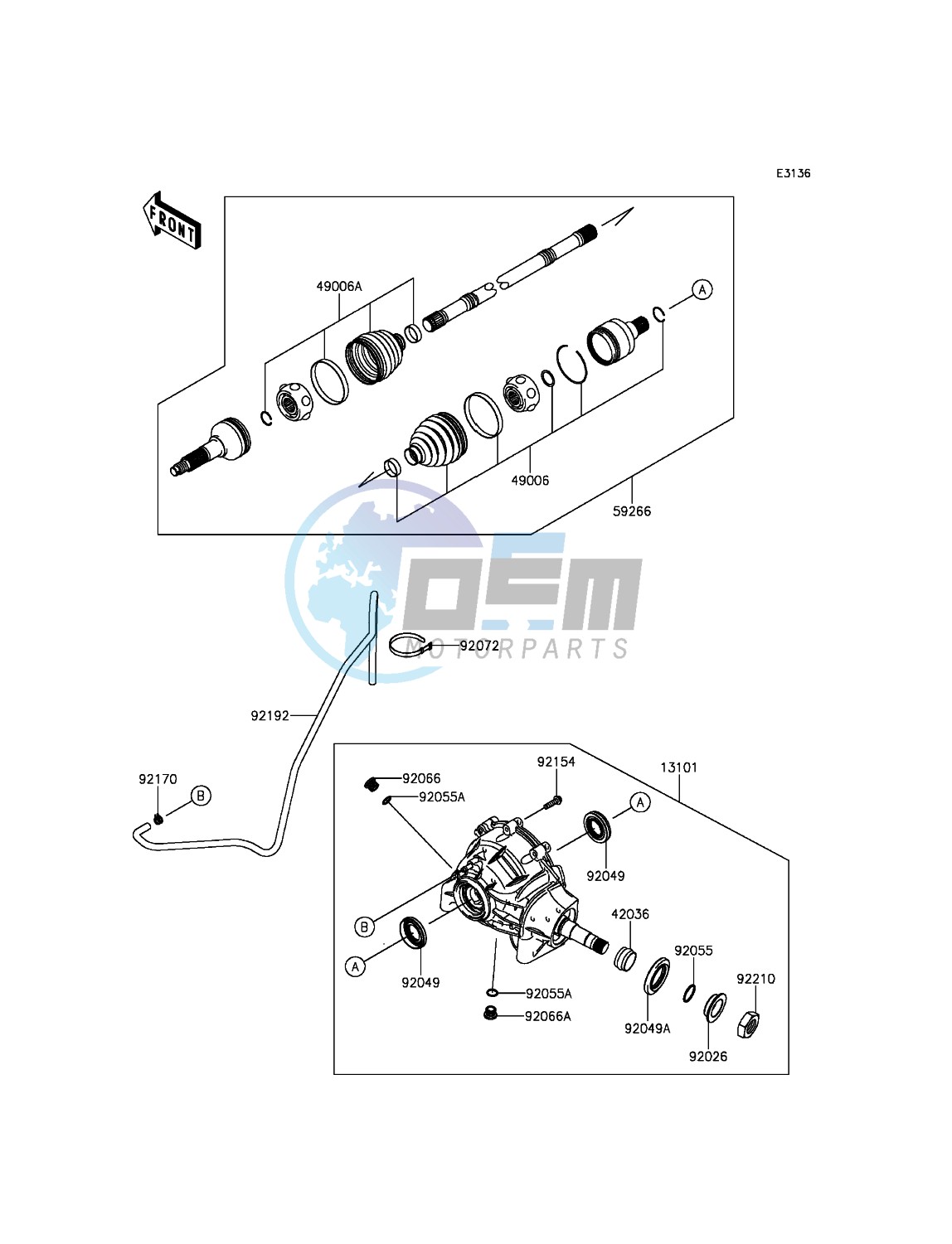 Drive Shaft-Front