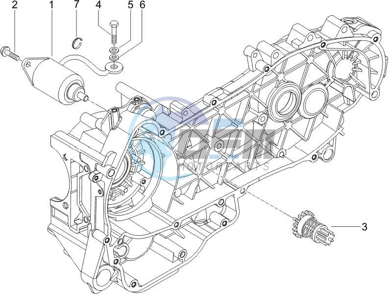 Starter - Electric starter