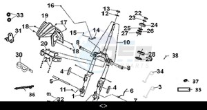 JOYRIDE 300 16 (LJ30W2-EU) (M2) drawing STRG. STEM