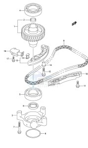 DF 175 drawing Timing Chain