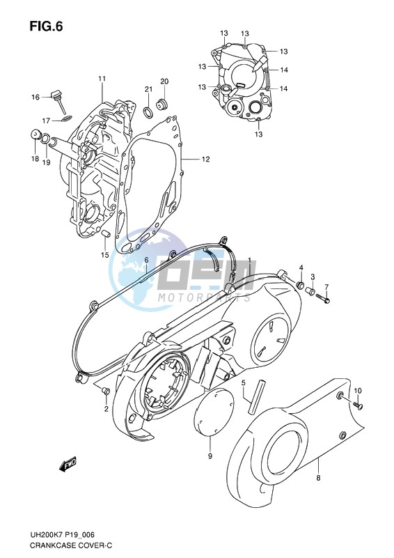 CRANKCASE COVER