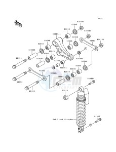 KX 80 R T [KX80 SMALL AND BIG WHEEL] (R1-T1) [KX80 SMALL AND BIG WHEEL] drawing SUSPENSION