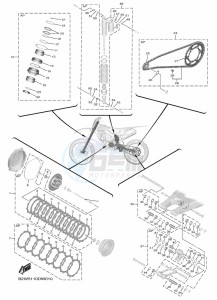 YZ450F (B2W6) drawing MAINTENANCE PARTS KIT