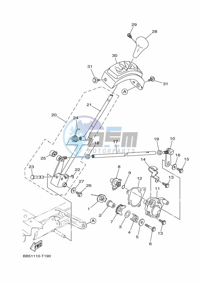 SHIFT SHAFT