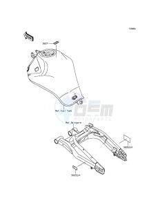 ER-6N ER650EDS XX (EU ME A(FRICA) drawing Labels