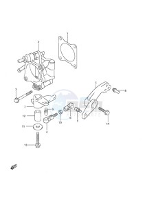 DF 50 drawing Throttle Body