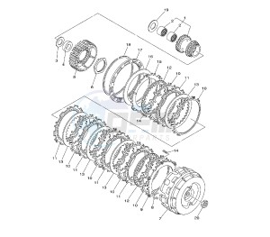 XP T-MAX ABS 500 drawing CLUTCH