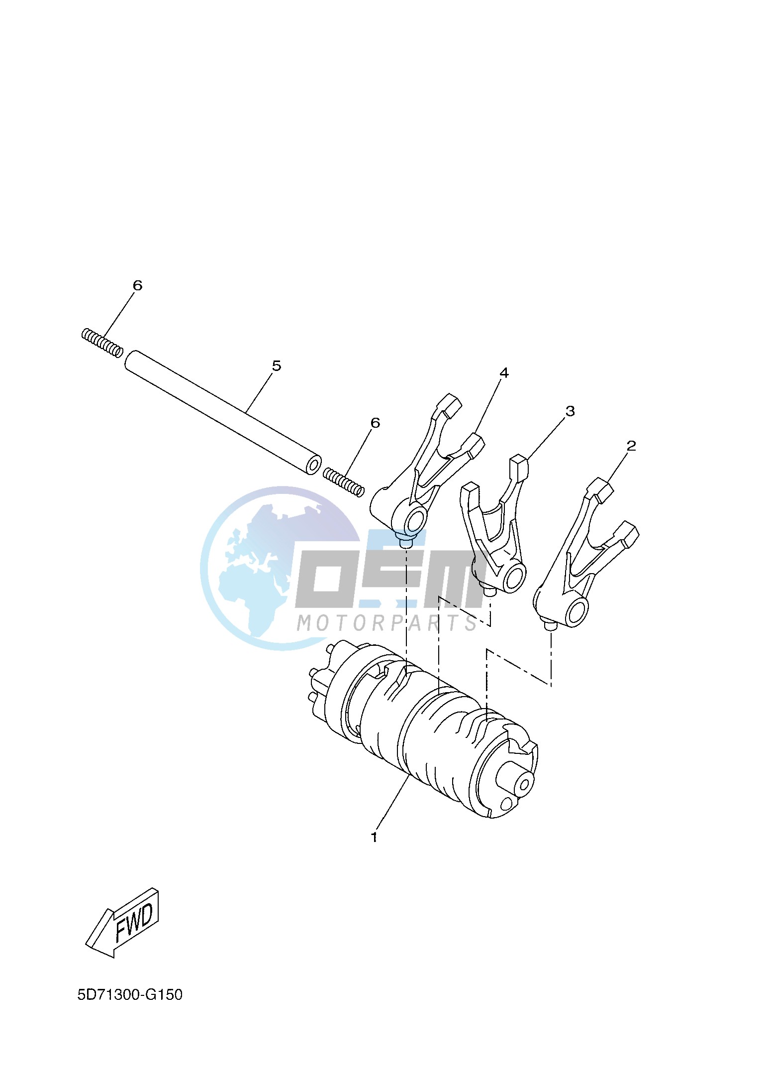 SHIFT CAM & FORK