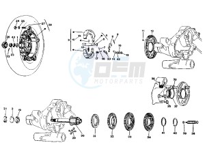 PXE ARCOBALENO 125 drawing Gear group