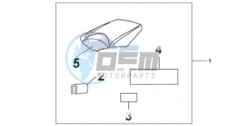 SEAT COWL *R334*