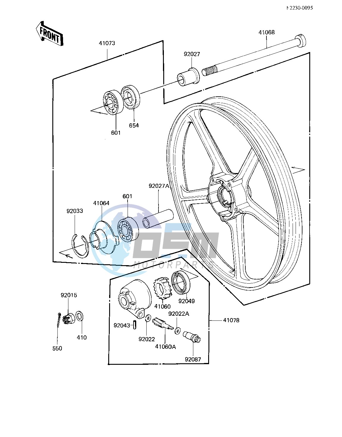 FRONT WHEEL_HUB