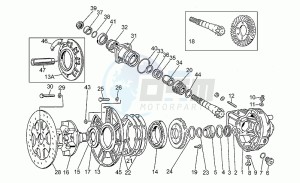 V 65 650 Florida Florida drawing Bevel gear