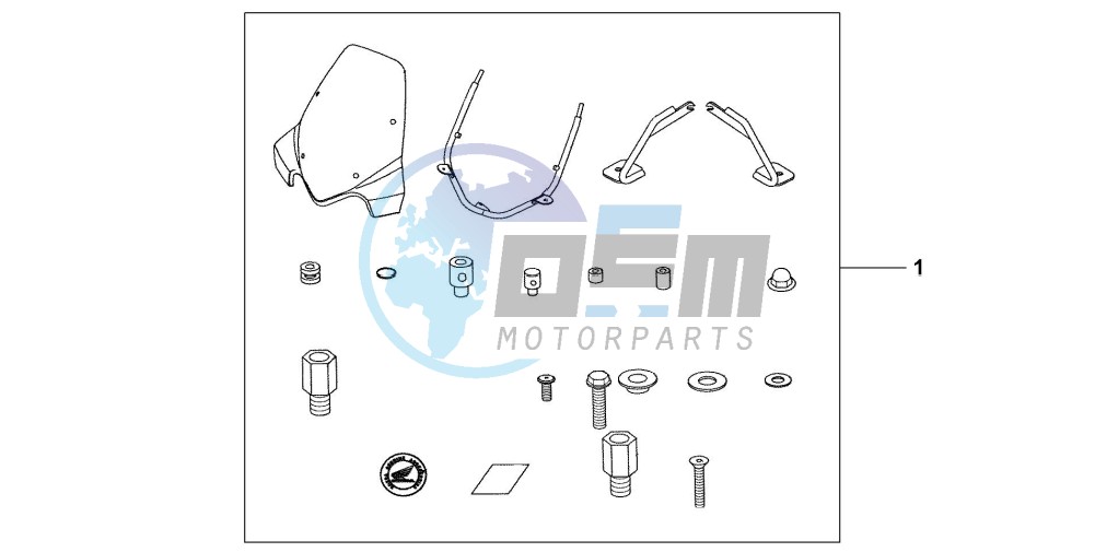 WINDSHIELD @125