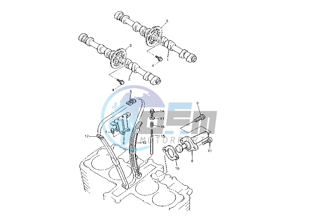 CAMSHAFT -CHAIN