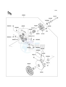 KSV 700 B [KFX 700] (B6F-B9F) B8F drawing DRIVE CONVERTER