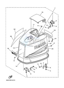 L150AETX drawing FAIRING-UPPER