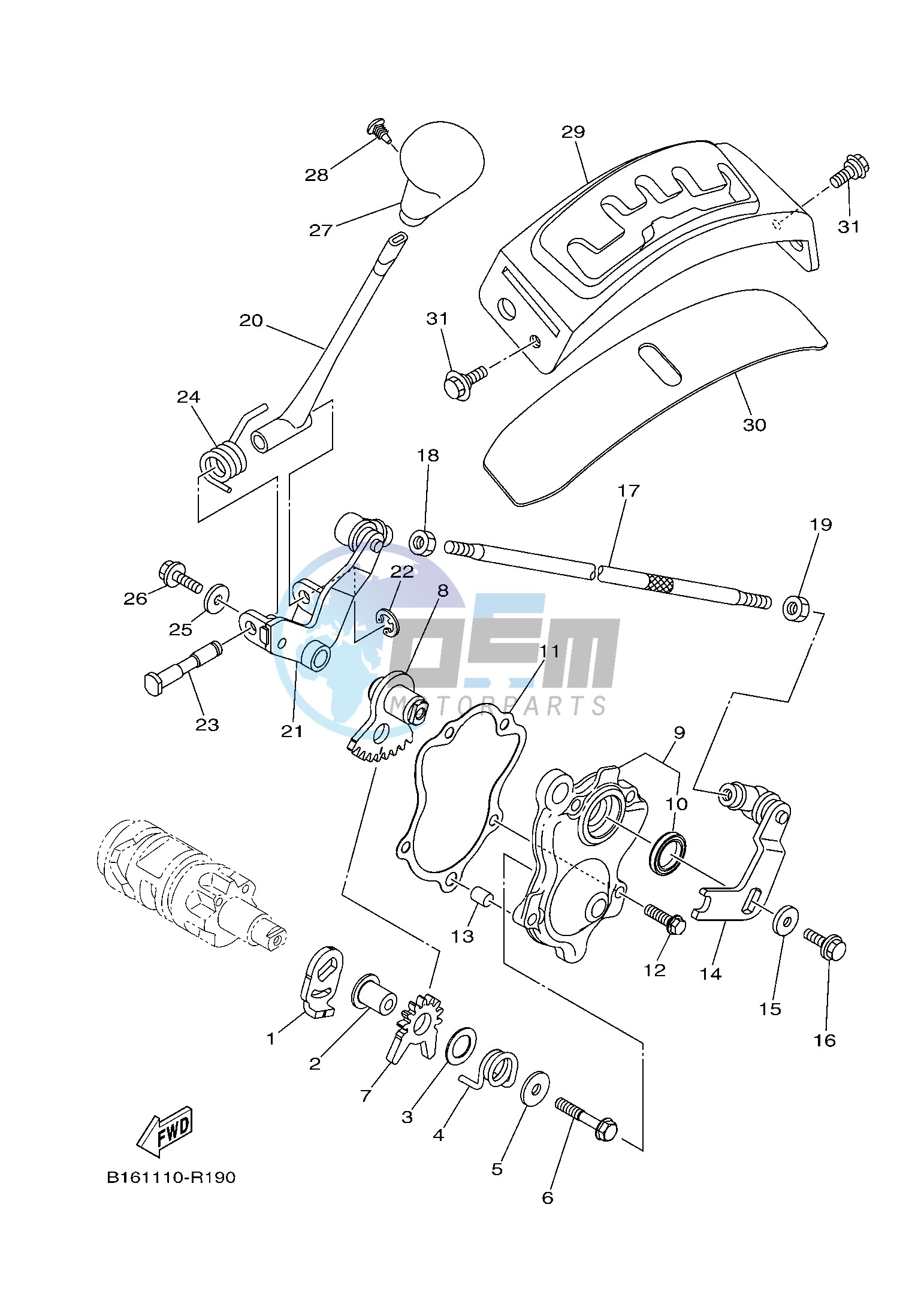 SHIFT SHAFT