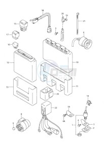 DF 60 drawing Engine Control Unit