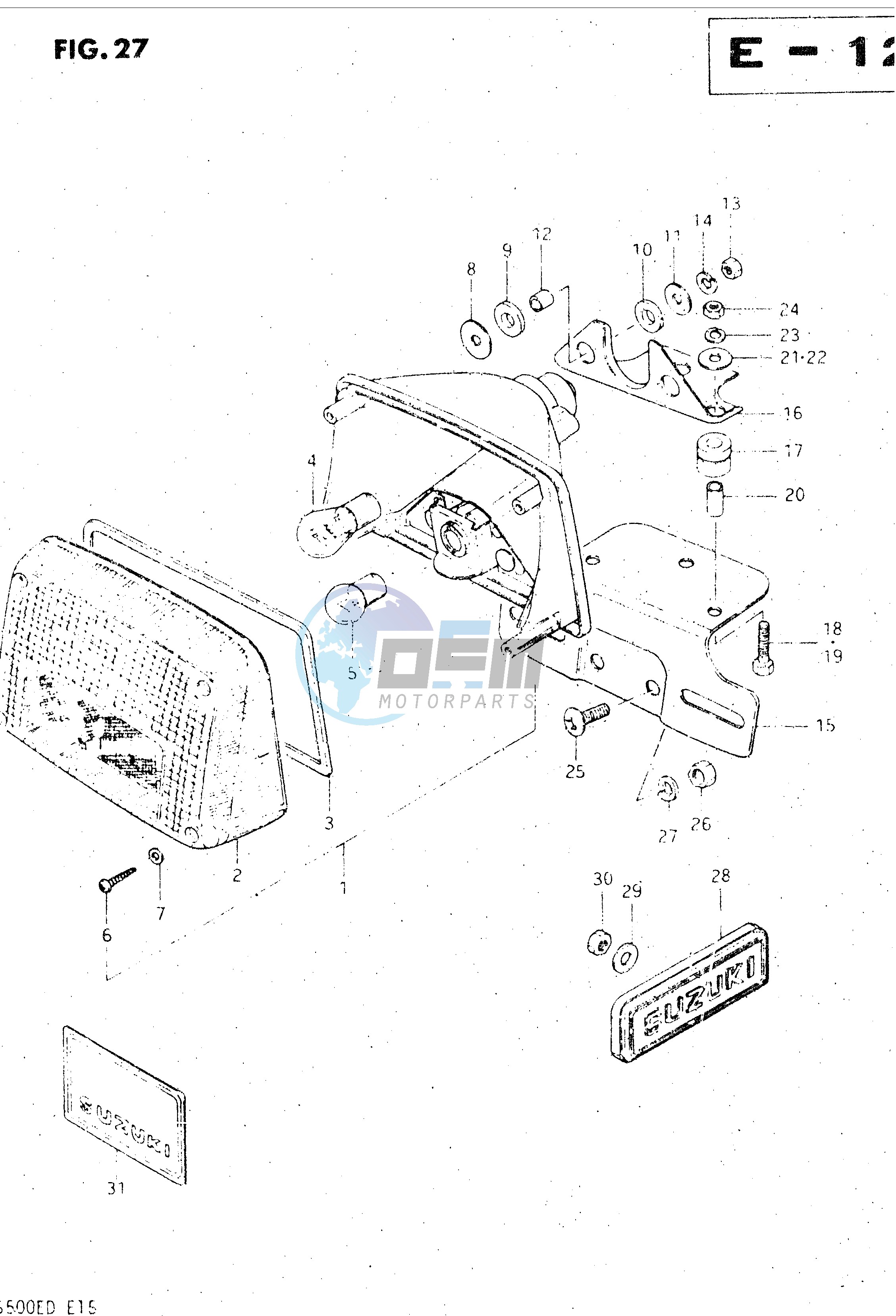 REAR COMBINATION LAMP