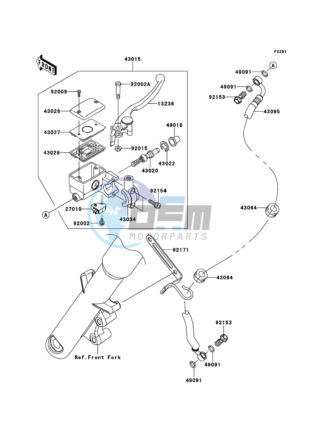 Front Master Cylinder