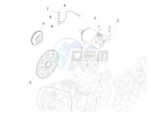 PRIMAVERA 125 4T 3V IGET IE ABS-NOABS E2-E4 (APAC) drawing Stater - Electric starter