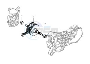 Fly 4T 50 drawing Crankshaft