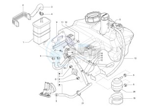 150 4T 3V ie Primavera (APAC) drawing Anti-percolation system