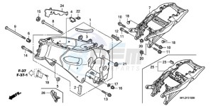 CBR1000RA9 Europe Direct - (ED / ABS MME REP) drawing FRAME BODY