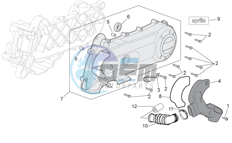 Variator cover