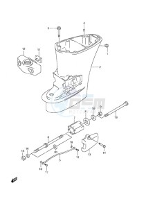 DF 40 drawing Drive Shaft Housing