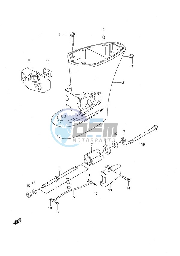 Drive Shaft Housing