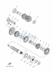 FZN250 (B8H5) drawing TRANSMISSION