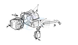 BOULEVARD - 125 CC 4T EU3 drawing CYLINDER HEAD COVER