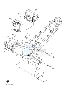 XJ6S 600 DIVERSION (S-TYPE) (36CJ 36CK) drawing FRAME