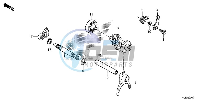 GEARSHIFT FORK