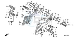 CB600FA3A F / ABS CMF ST drawing STEP