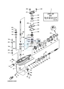 40VEOL drawing LOWER-CASING-x-DRIVE-1