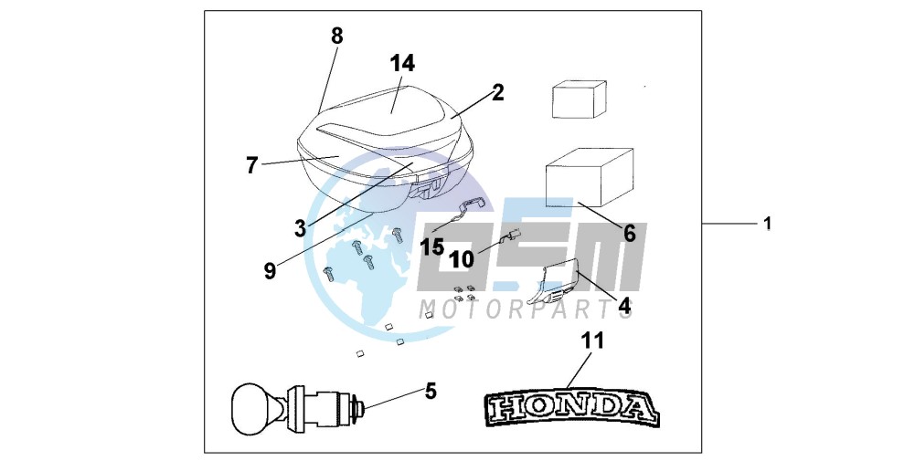 TOP BOX 35 L G-192M