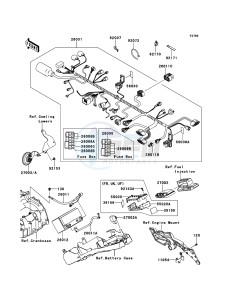 Z750R ABS ZR750PBF FR GB XX (EU ME A(FRICA) drawing Chassis Electrical Equipment