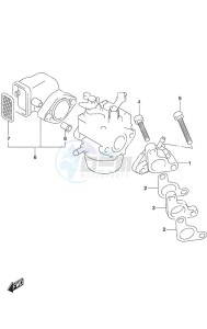 DF 2.5 drawing Intake Pipe/Silencer