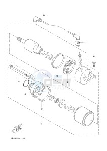 VP250 (5B2B 5B2B 5B2B 5B2B) drawing STARTING MOTOR