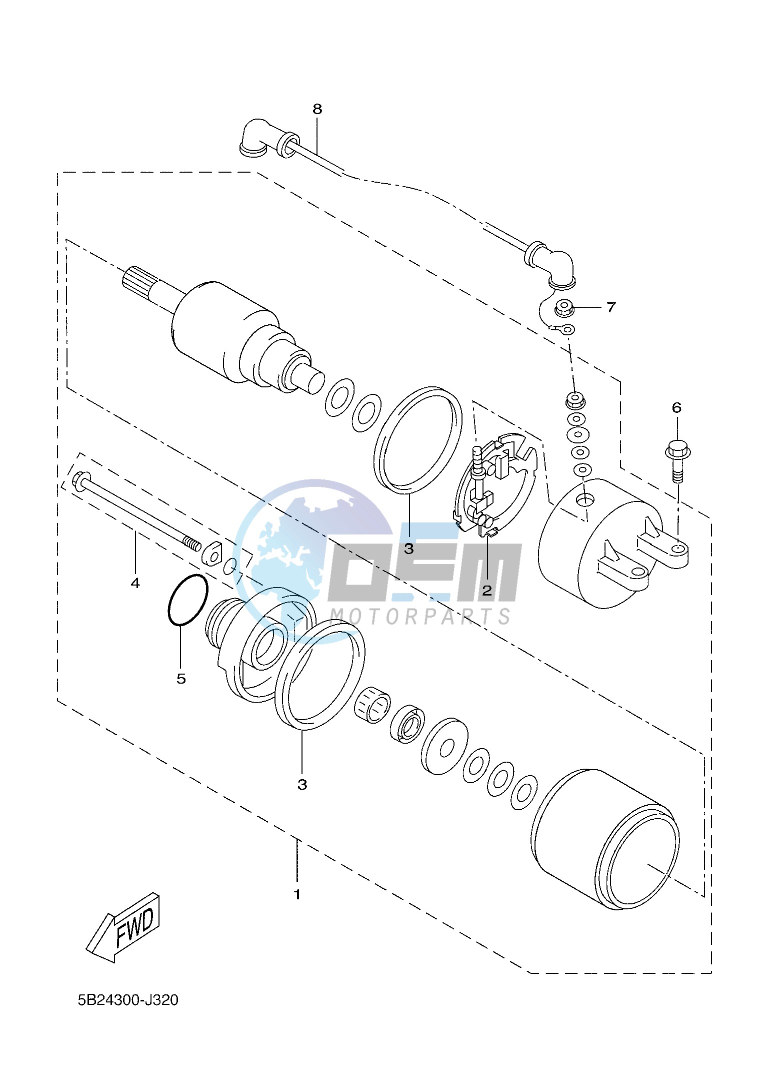 STARTING MOTOR