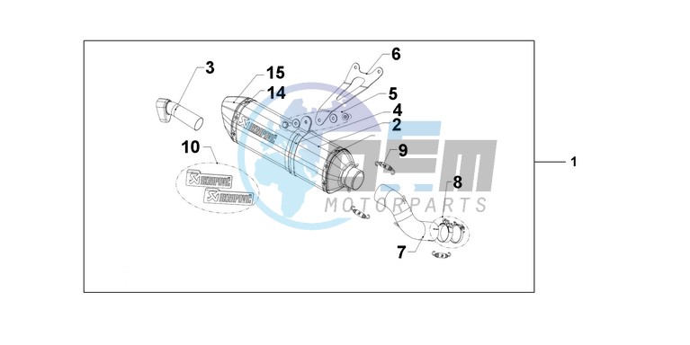 TITANIUM SLIPON EXHAUST CB1000R