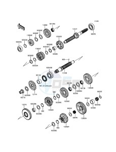 ZZR1400 ABS ZX1400JHF GB XX (EU ME A(FRICA) drawing Transmission