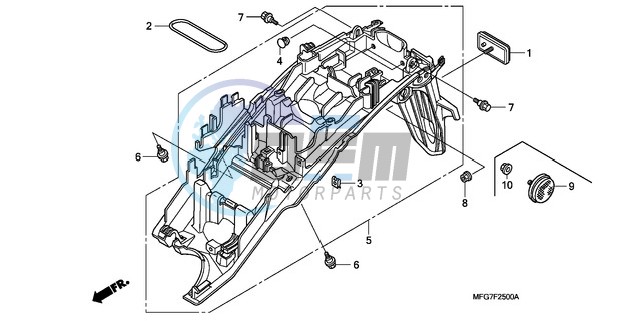 REAR FENDER