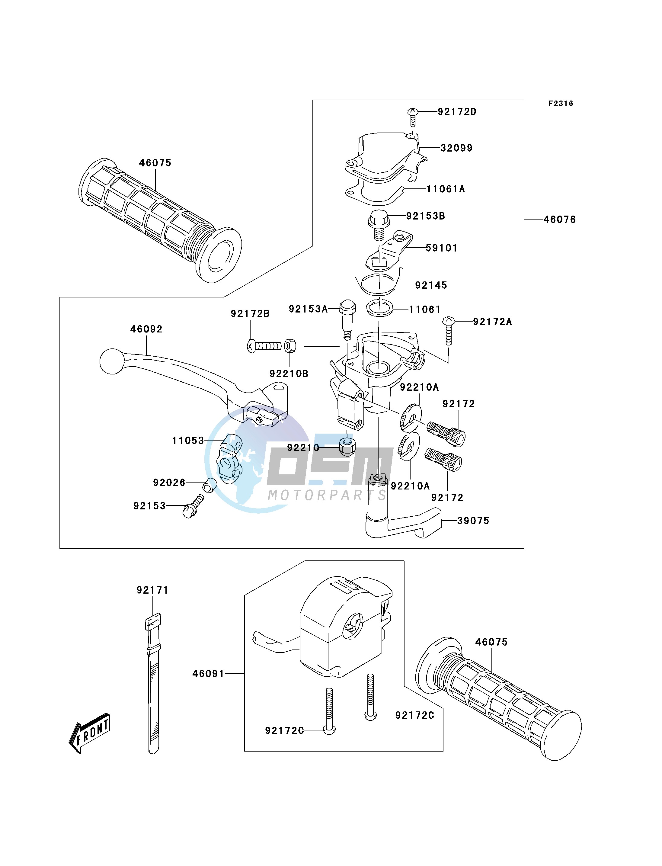 HANDLE LEVER