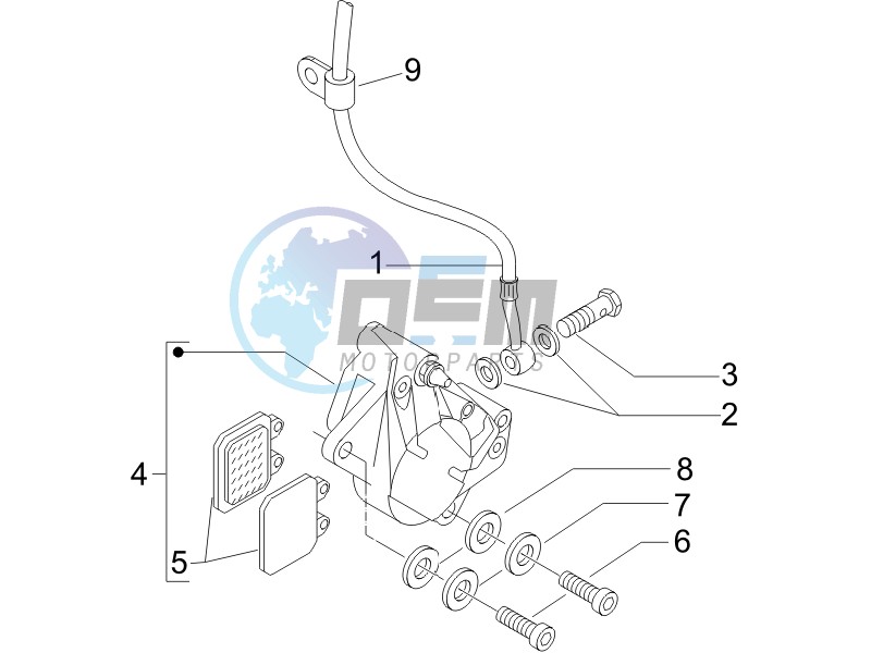 Brakes hose  - Calipers