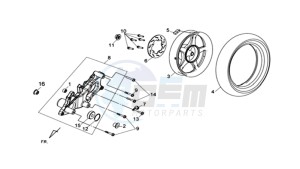 HD 2 125 drawing REAR WHEEL