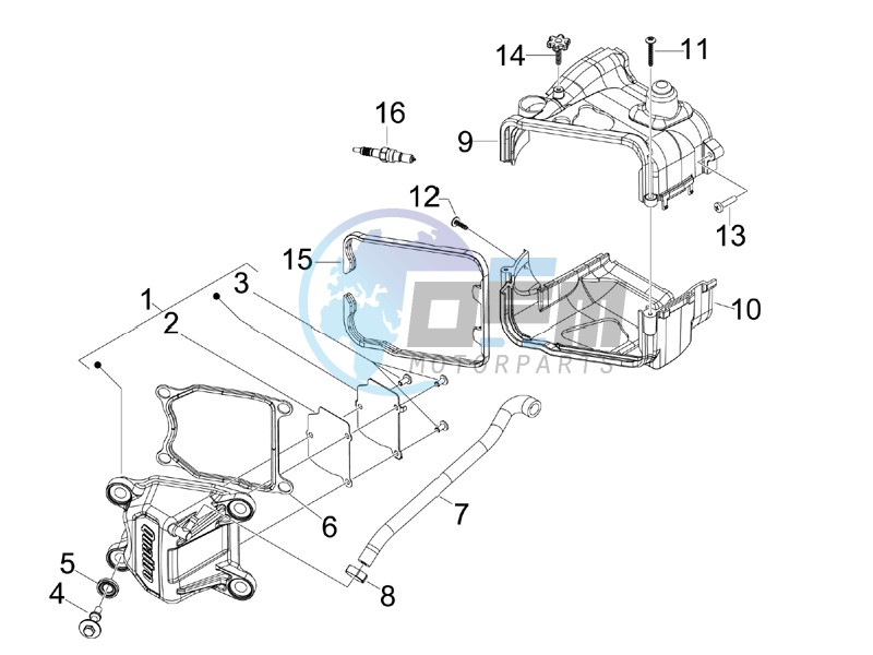 Cylinder head cover